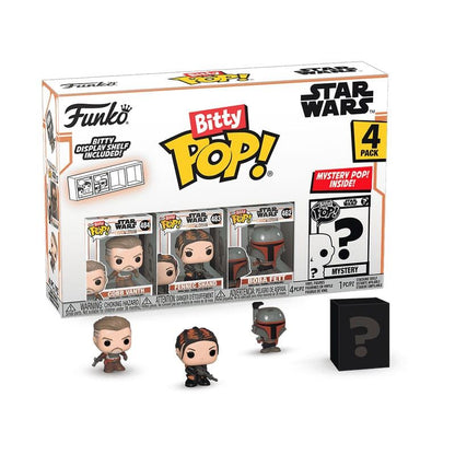 Star Wars: Mandalorian Bitty POP! Vinyl Figure 4-Pack Marshal 2,5 cm