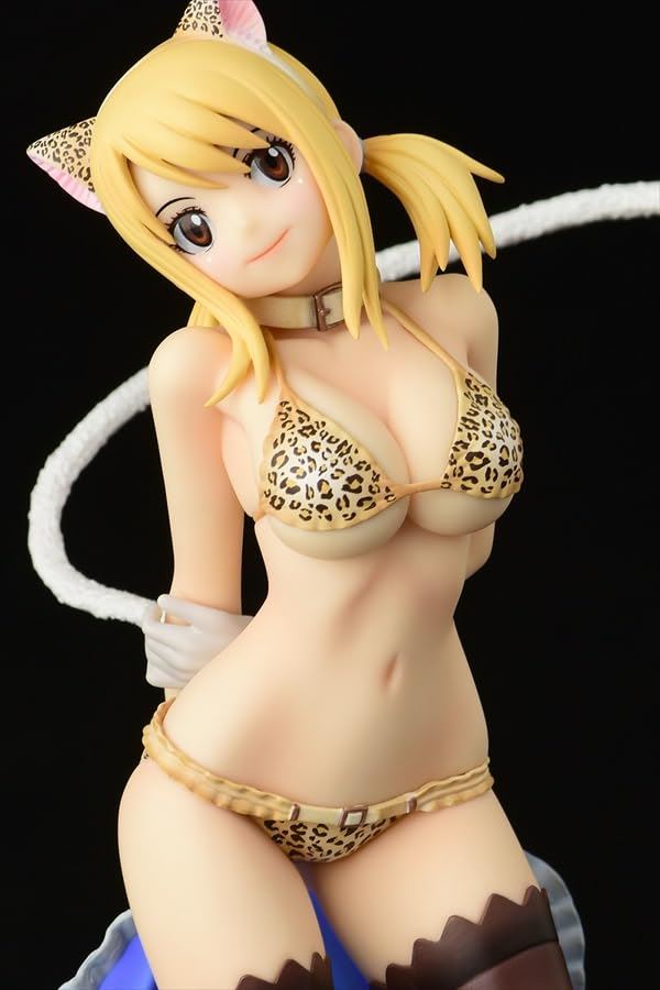 Fairy Tail Statue 1/6 Lucy Heartfilia - Leopard print CAT Gravure_Style 25 cm