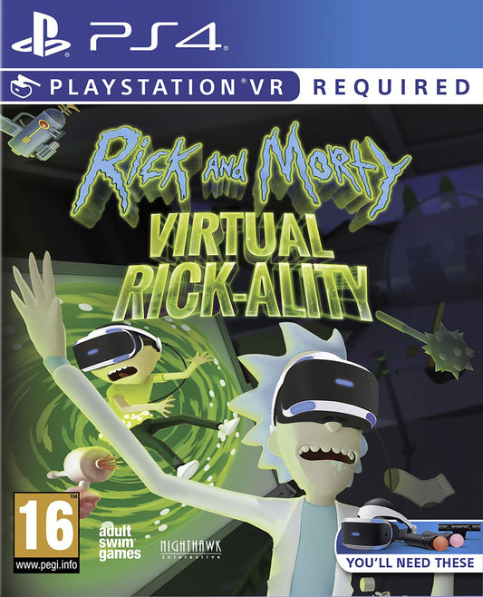 Rick And Morty Virt Rickality Playstation 4 *New & Sealed*