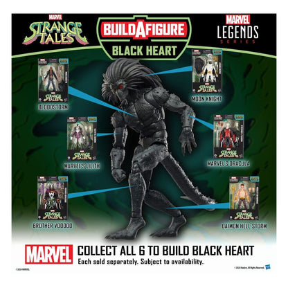 Strange Tales Marvel Legends Action Figure Marvel's Lilith BAF Blackheart 15cm