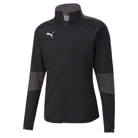PUMA Final Sideline Jacket - Black / Asphalt (Small)