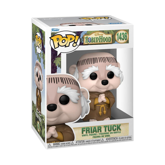 Robin Hood POP! Disney Vinyl Figure Friar Tuck 9 cm