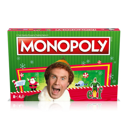 Winning Moves Elf Monopoly Board Game, Choose your festive token and advance to