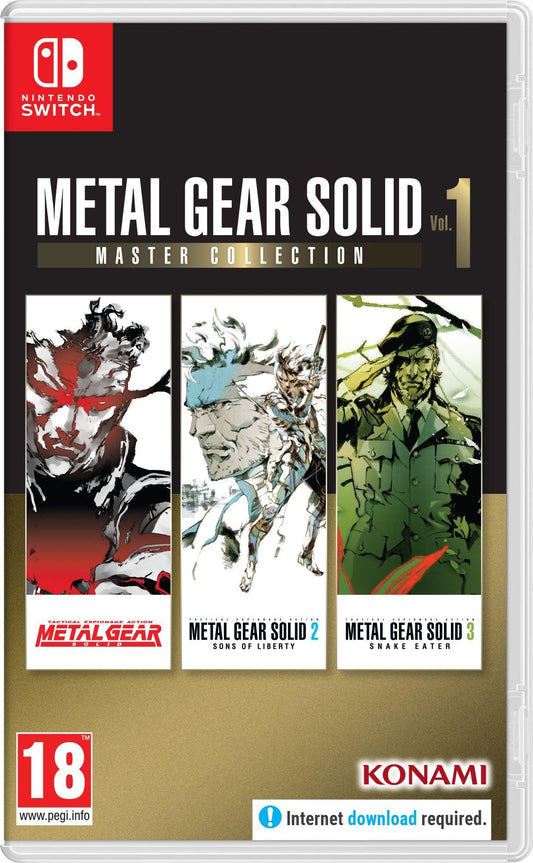 Metal Gear Solid: Master Collection Vol. 1 /Switch *New & Sealed*