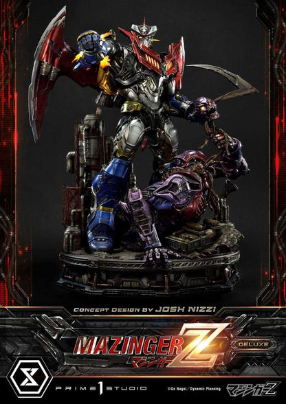 Mazinger Z Ultimate Diorama Masterline Statue Concept Design by Josh Nizzi Delux