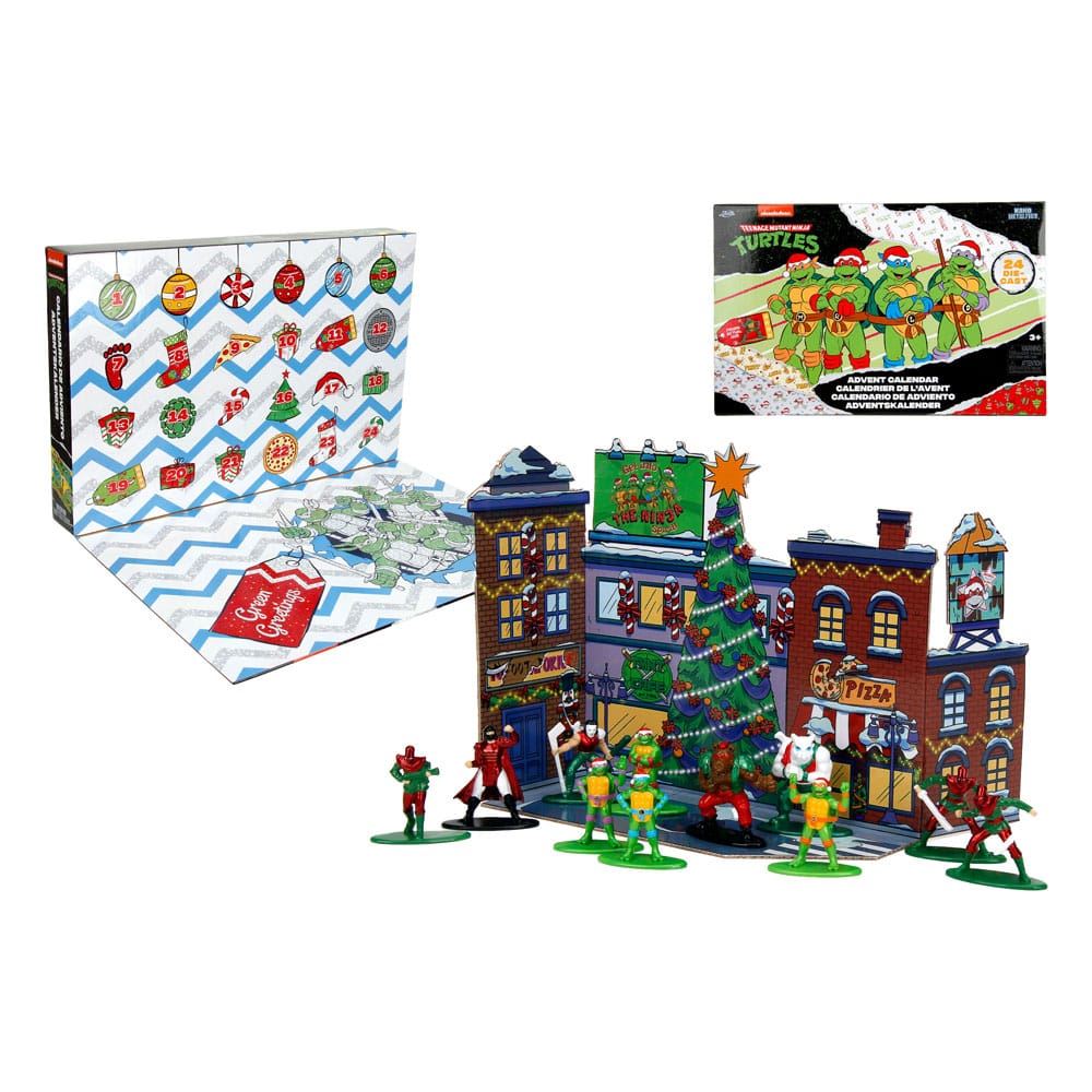 TMNT Battle Diecast Mini Figures Advent Calendar Holiday 2024