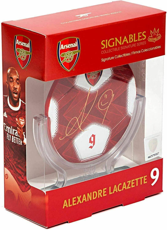 Signables Signature Disk - Arsenal (Alexandre Lacazette) /Merch