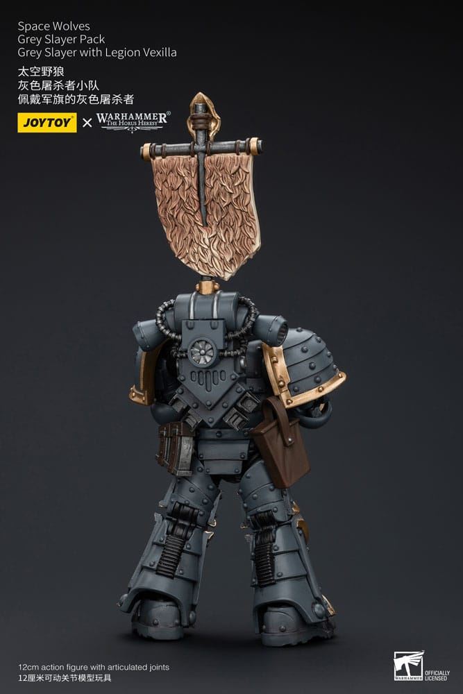 Warhammer The Horus Heresy Action Figure 1/18 Space Wolves Grey Slayer Pack Grey