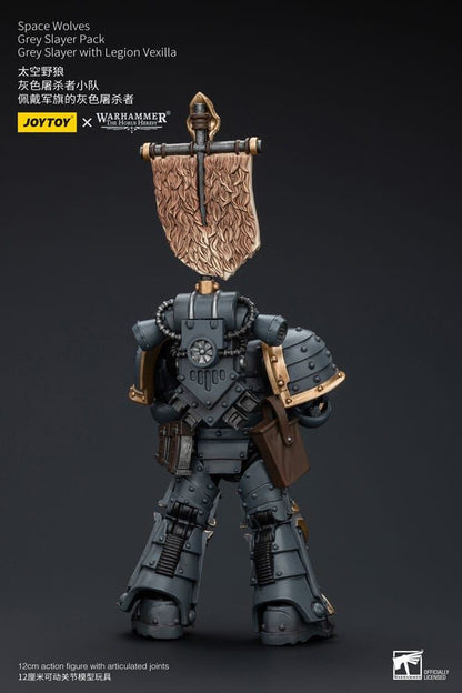 Warhammer The Horus Heresy Action Figure 1/18 Space Wolves Grey Slayer Pack Grey