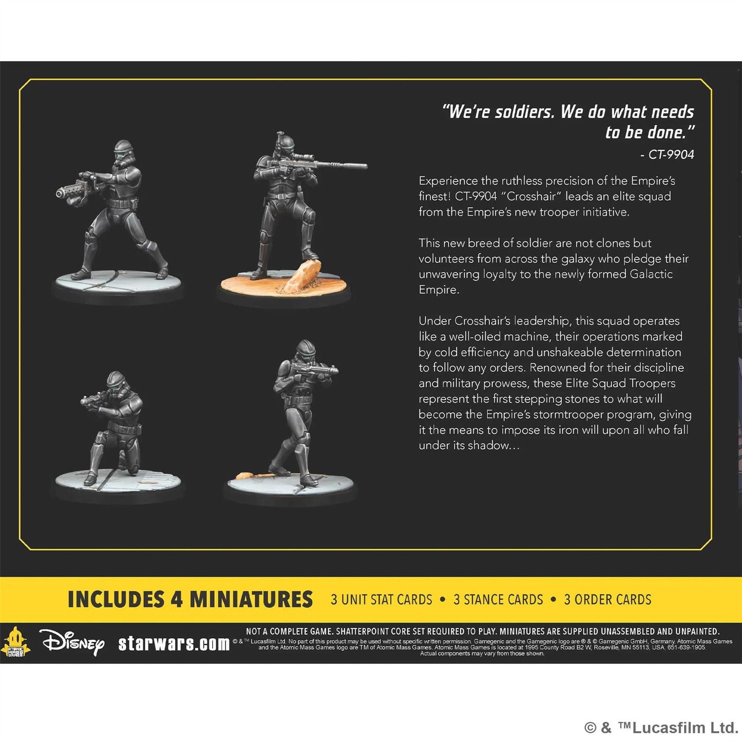 Good Soldiers Follow Orders Squad Pack: Star Wars: Shatterpoint