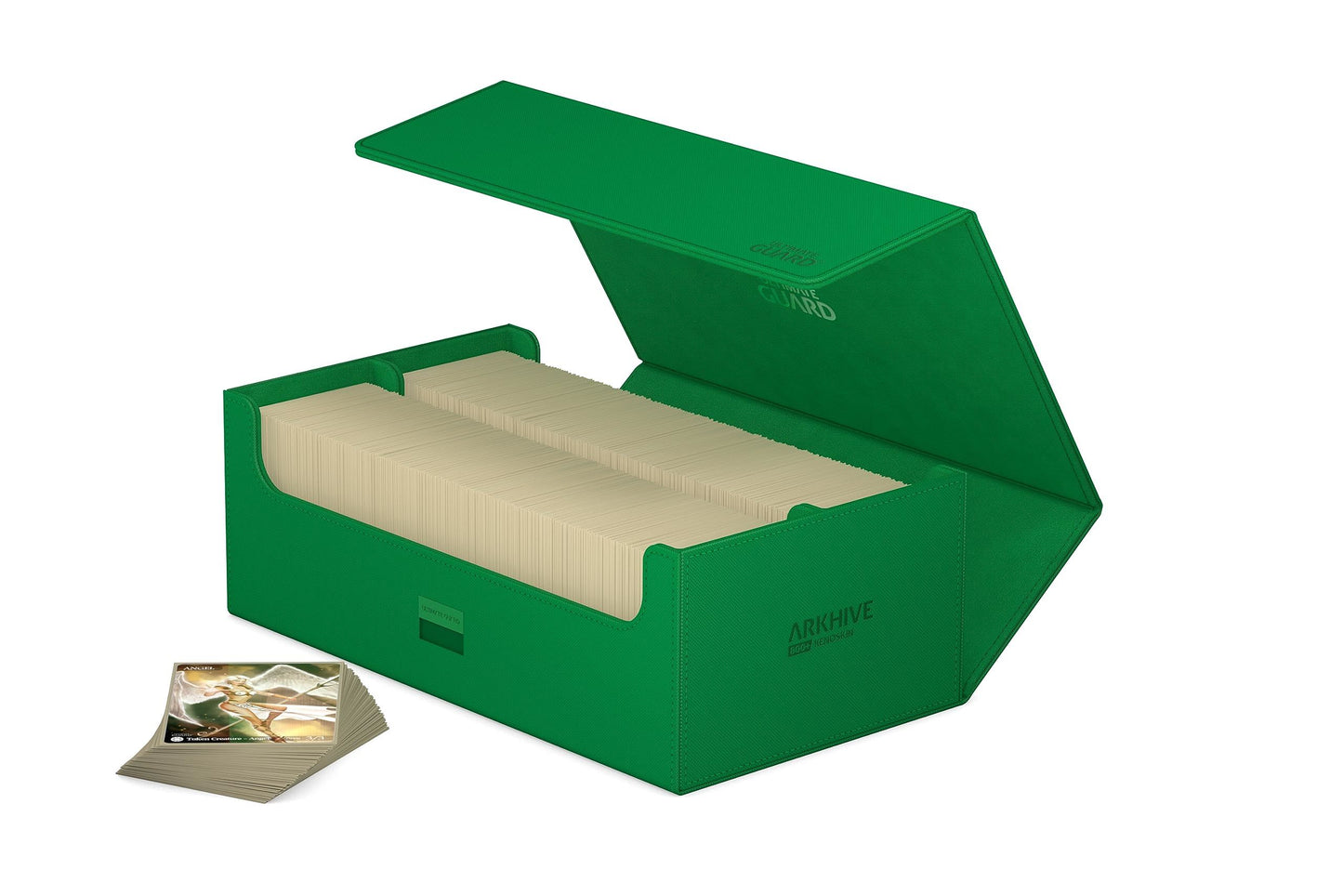 Ultimate Guard Arkhive 800+ XenoSkin Monocolor Green