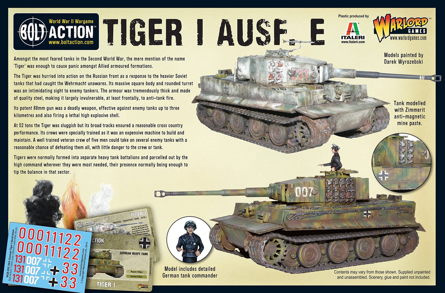 Tiger I Indies Merchandise