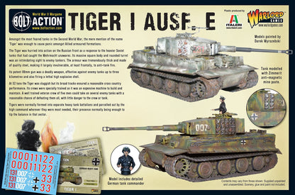 Tiger I Indies Merchandise