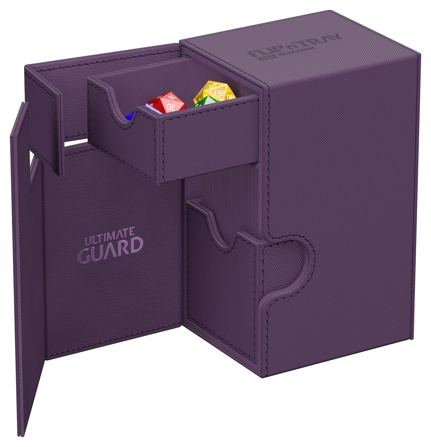Ultimate Guard Flip`n`Tray 80+ XenoSkin Monocolor Purple