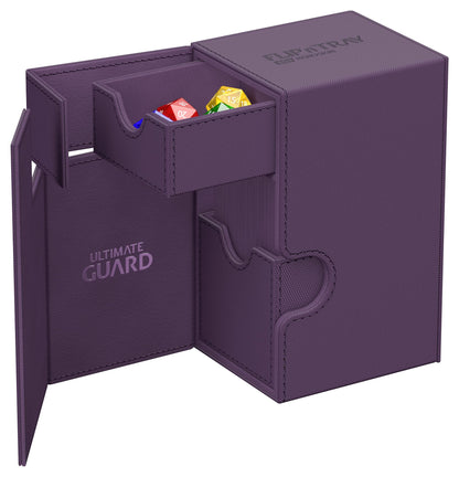 Ultimate Guard Flip`n`Tray 80+ XenoSkin Monocolor Purple