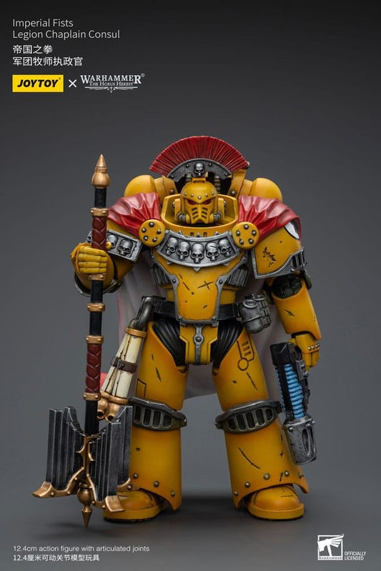 Warhammer Horus Heresy Imperial Fists Legion Chaplain Consul 12cm