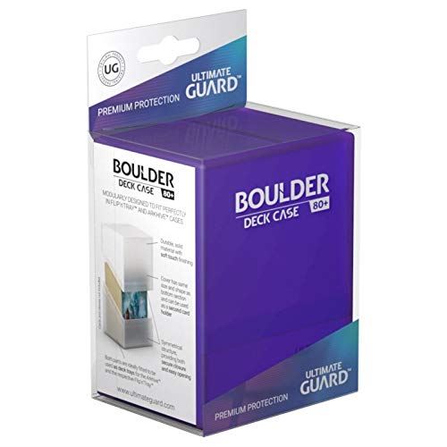 Ultimate Guard Boulder Deck Case 80+ Standard Size Amethyst