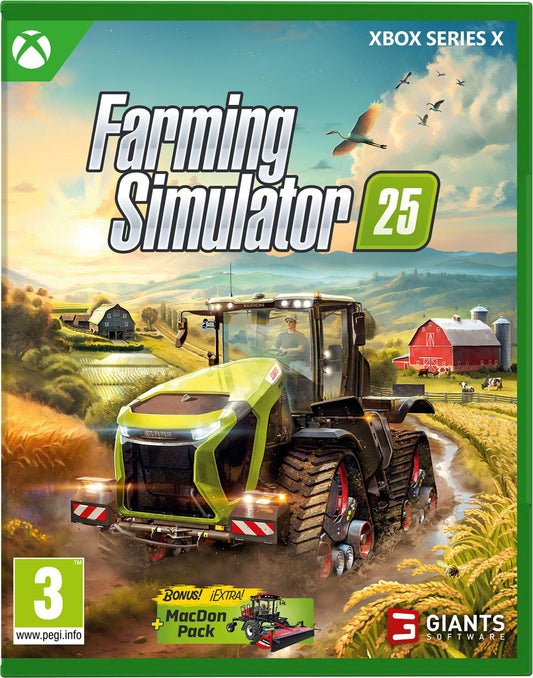 Farming Simulator 25 Microsoft Xbox SX *New & Sealed*