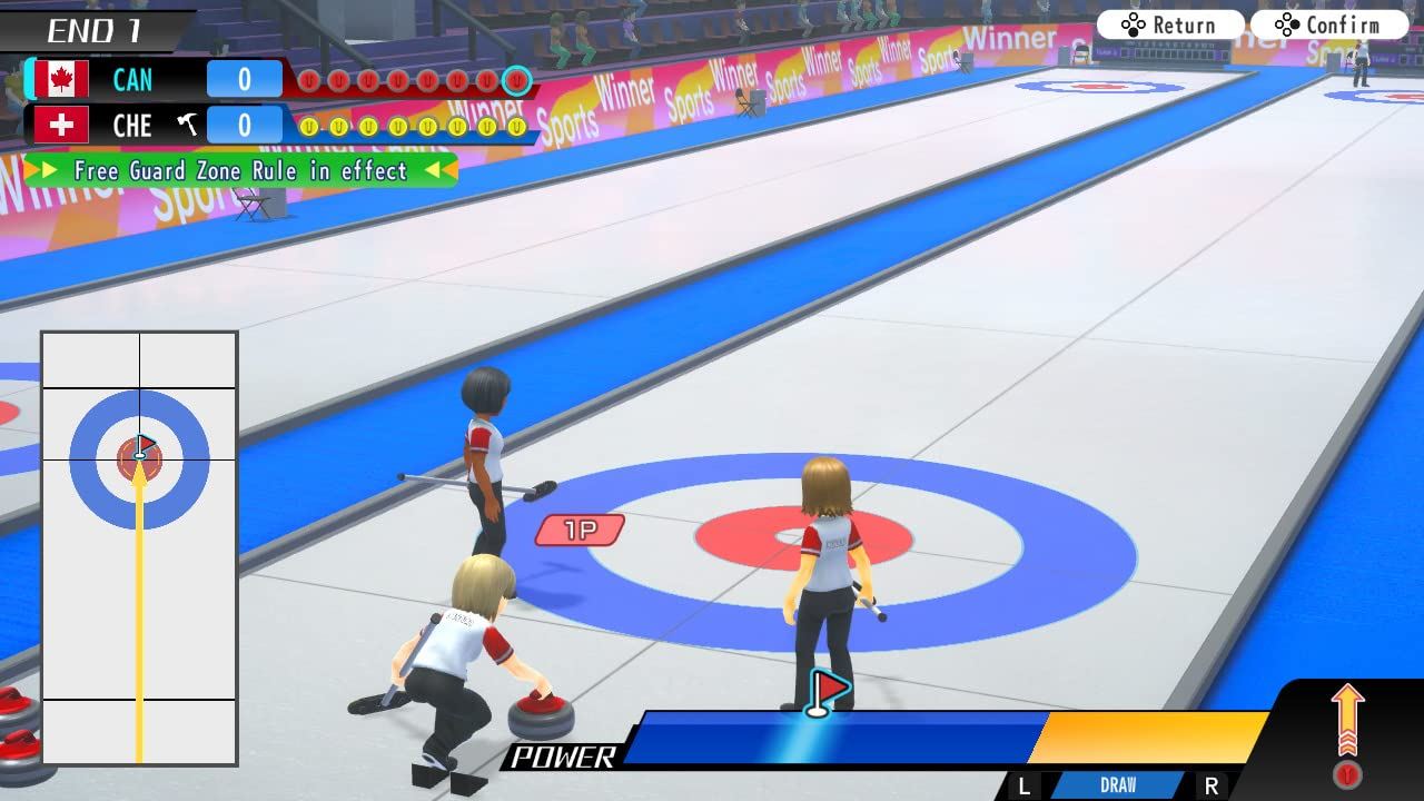 Let's Play Curling!! (#) /Switch *New & Sealed*