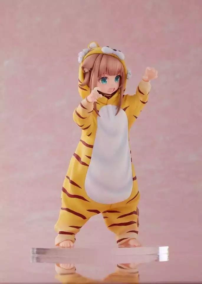 My Cat Is a Kawaii Girl Statue Palette Dress-Up Collection: Tora Kinako 15 cm