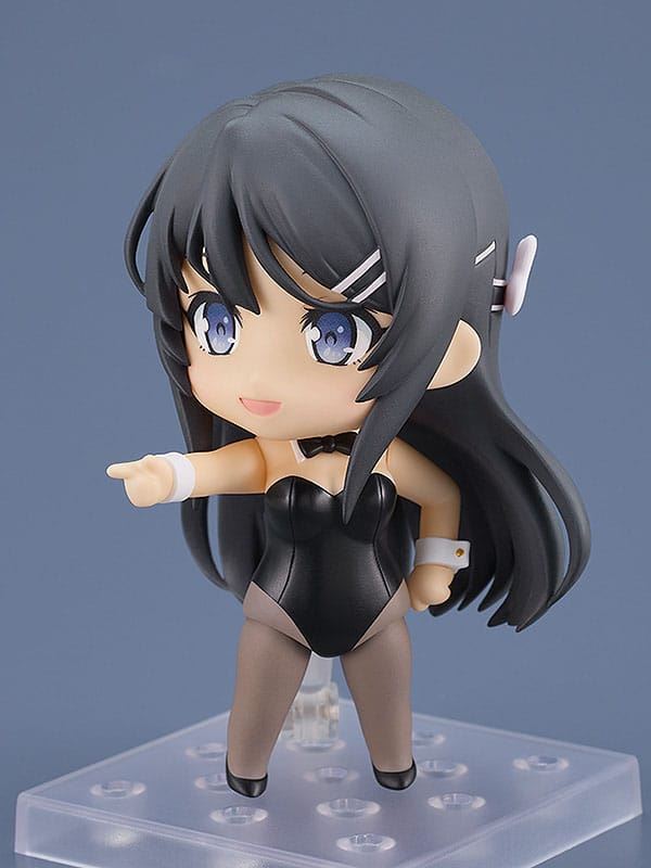 Rascal Does Not Dream Bunny Girl Senpai Nendoroid Mai Sakurajima Bunny Girl 10cm