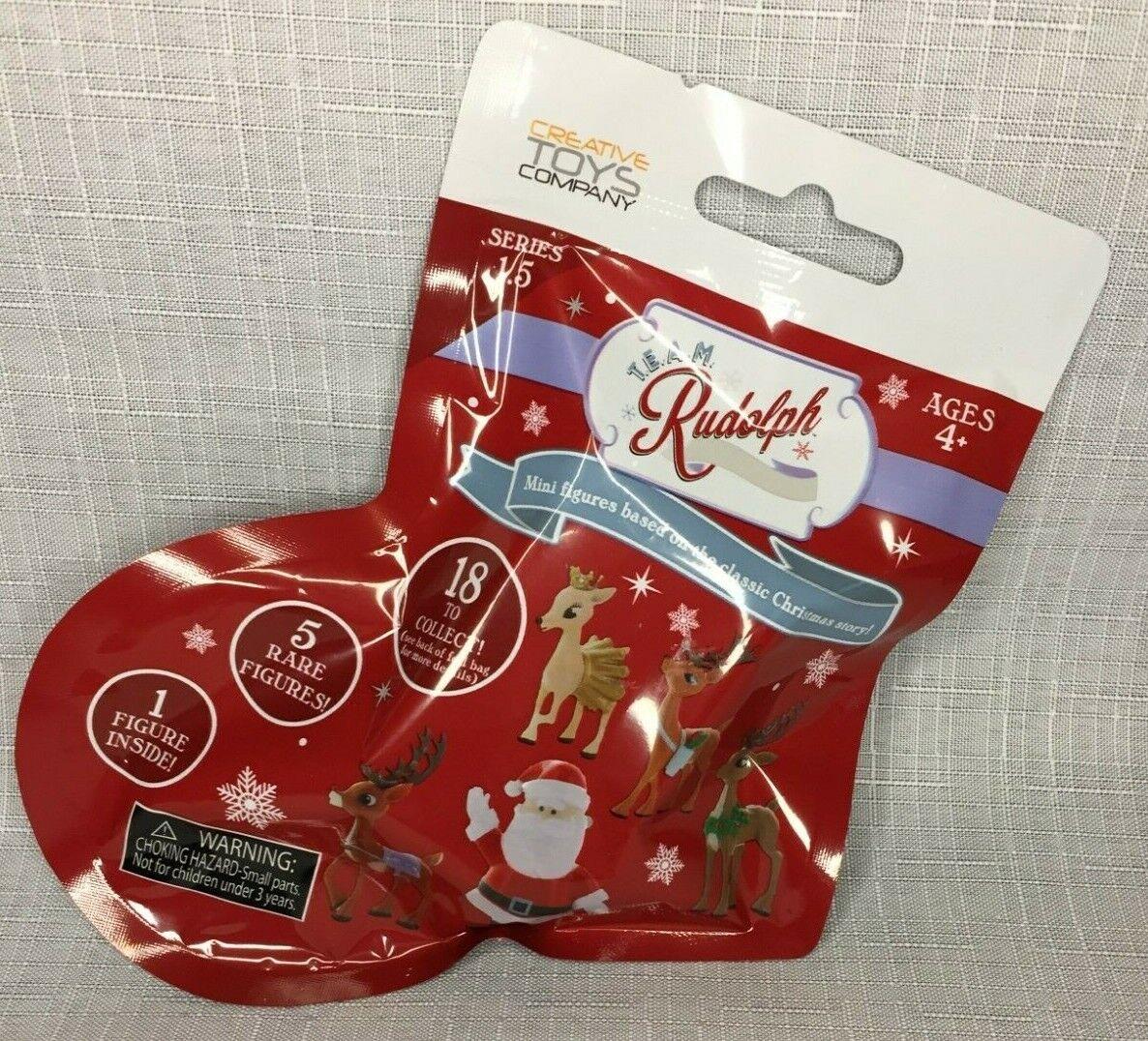Team Rudolph Reindeer Stocking Foilbag 1 Single Unit Series 1.5