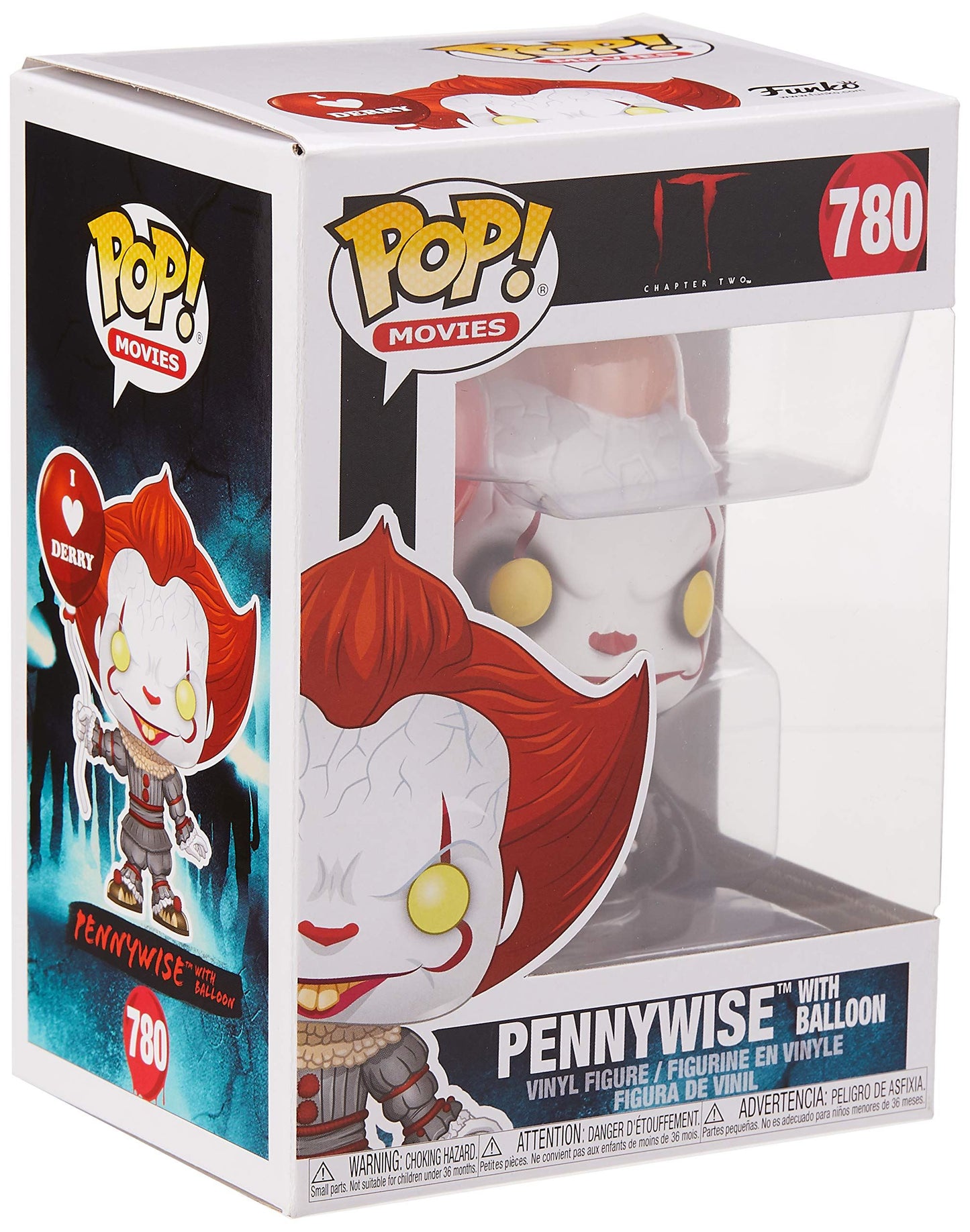 Funko - Movies: IT Chapter 2 (Pennywise with Balloon) POP! Vinyl /Figures