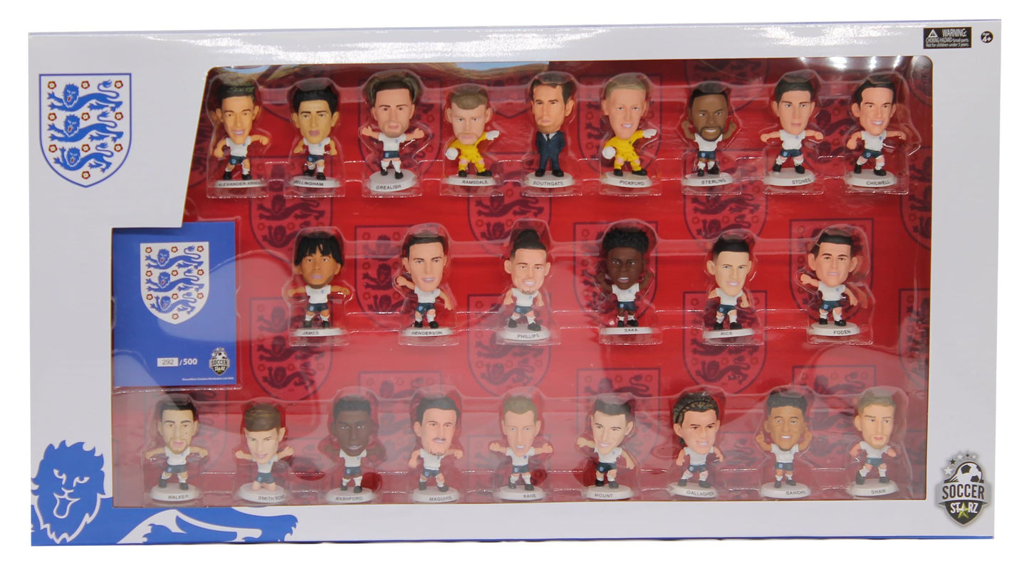 Soccerstarz - England Team Pack 24 figure (2022 Version)