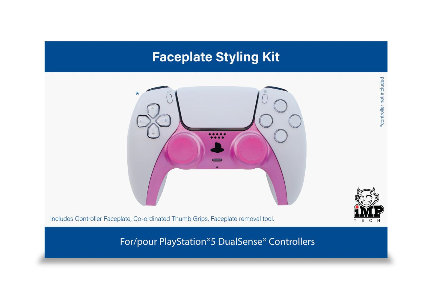 Pink Faceplate Shell Playstation 5
