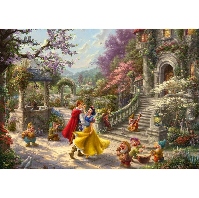 Thomas Kinkade: Disney Snow White - Dancing with the Prince (1000pc)