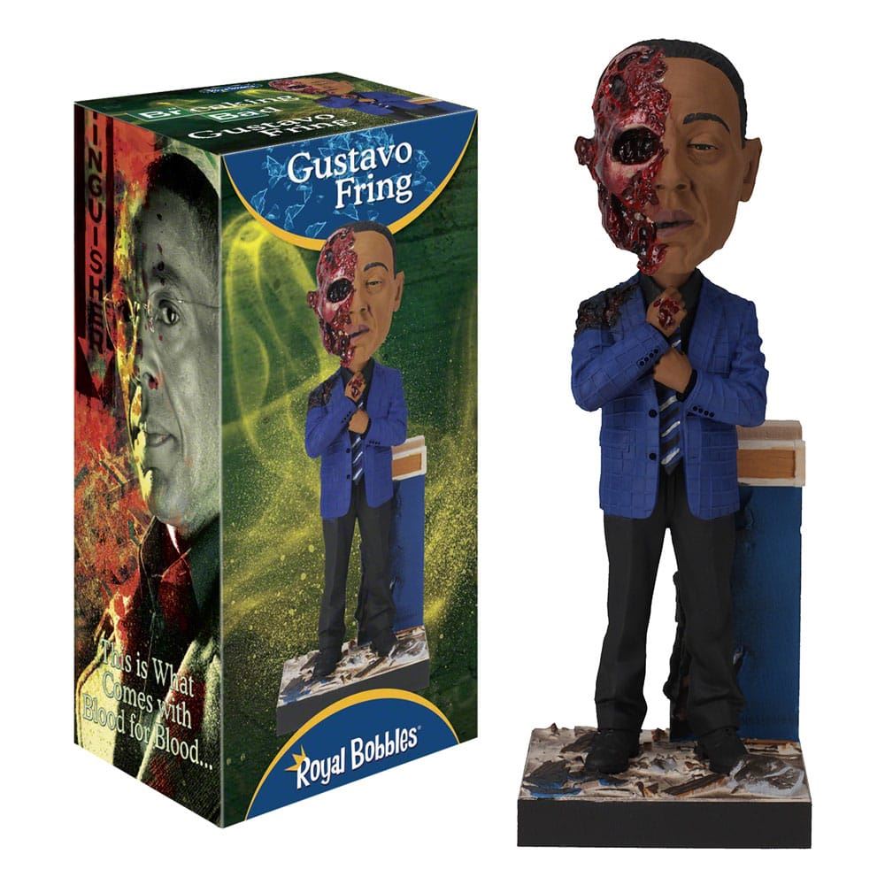 Breaking Bad Bobble-Head Gus Fring Face Off 20 cm