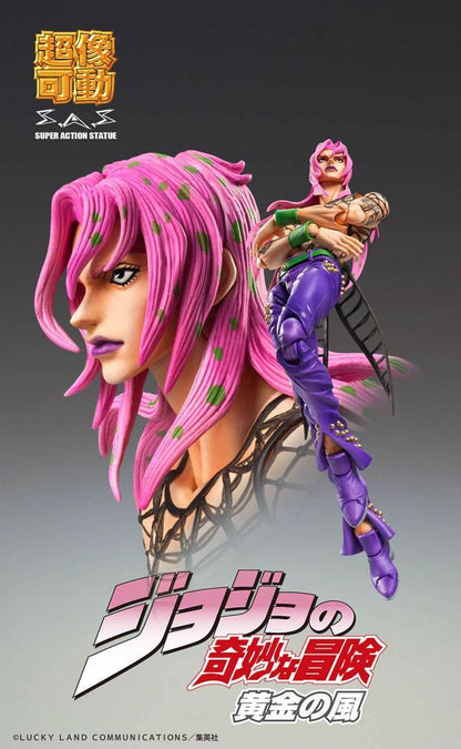 JoJo's Bizarre Adventure Part5 Super Action Action Figure Chozokado (Diavolo) (r