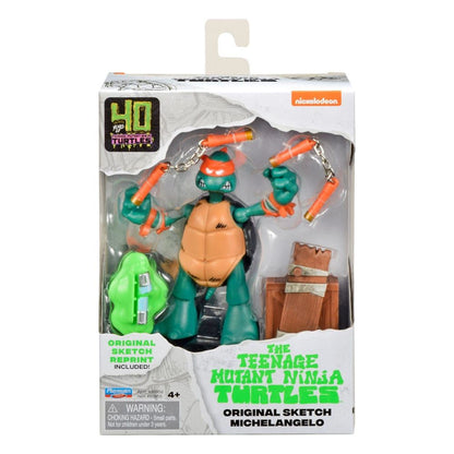 Teenage Mutant Ninja Turtles Action Figures 40th Anniversary 10 cm Assortment (8