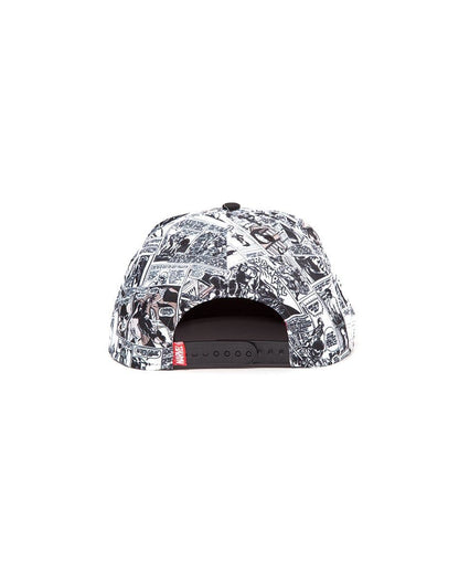 Marvel Comics Snapback Cap Classic Red & White Logo