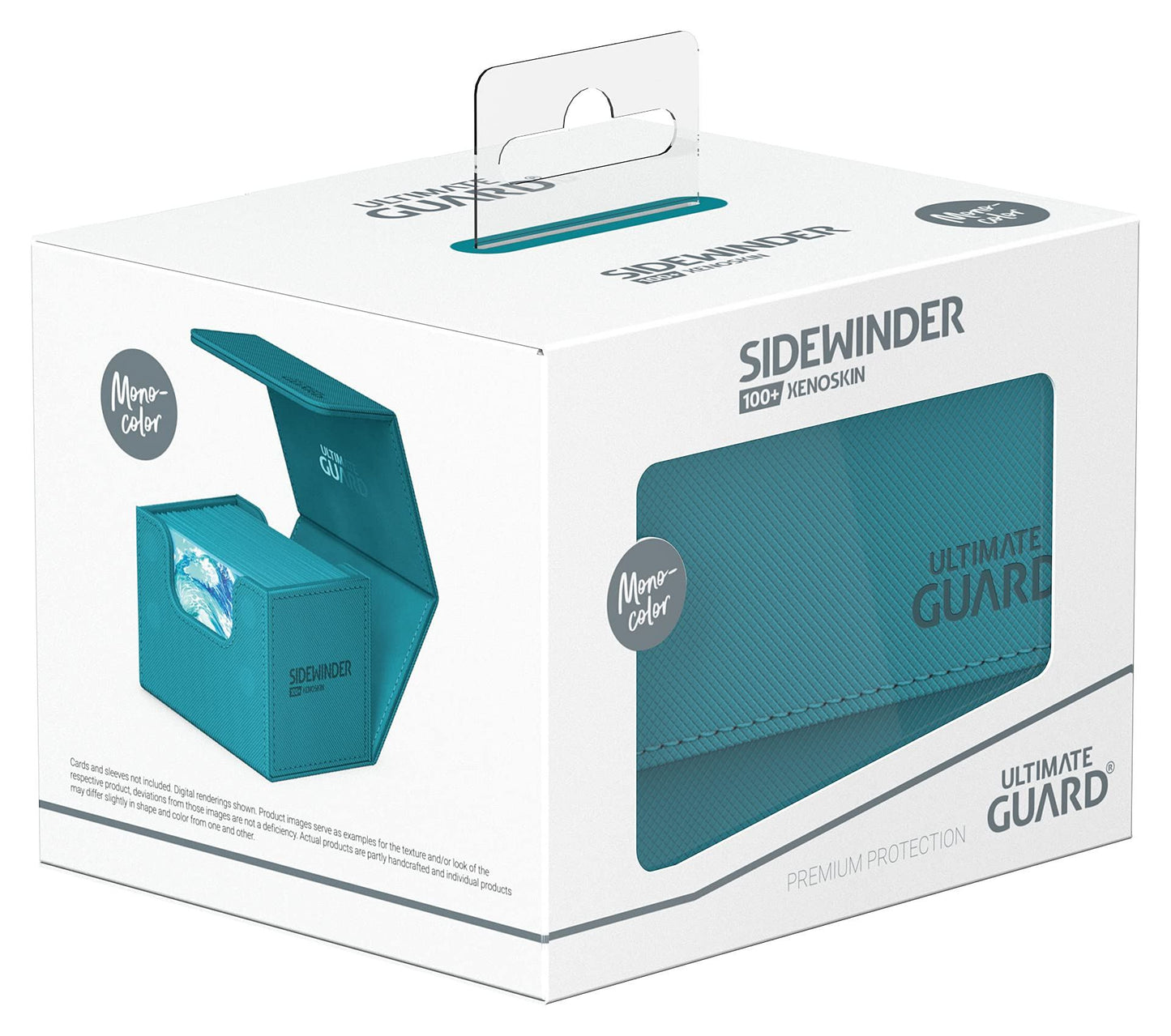Ultimate Guard Sidewinder 100+ XenoSkin Monocolor Petrol