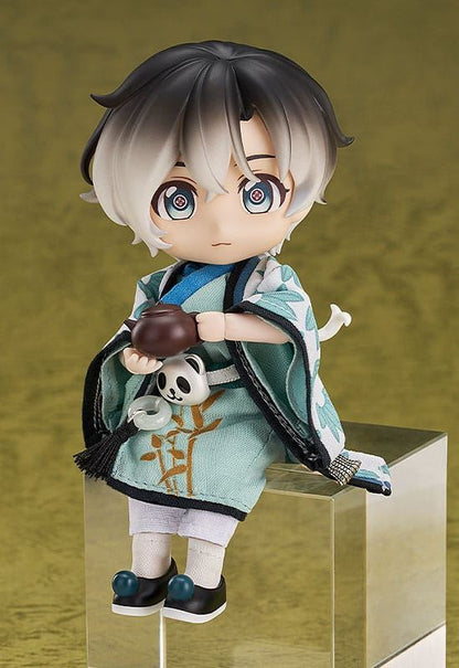 Original Character Nendoroid Figure Chinese-Style Panda Mahjong Laurier 14cm