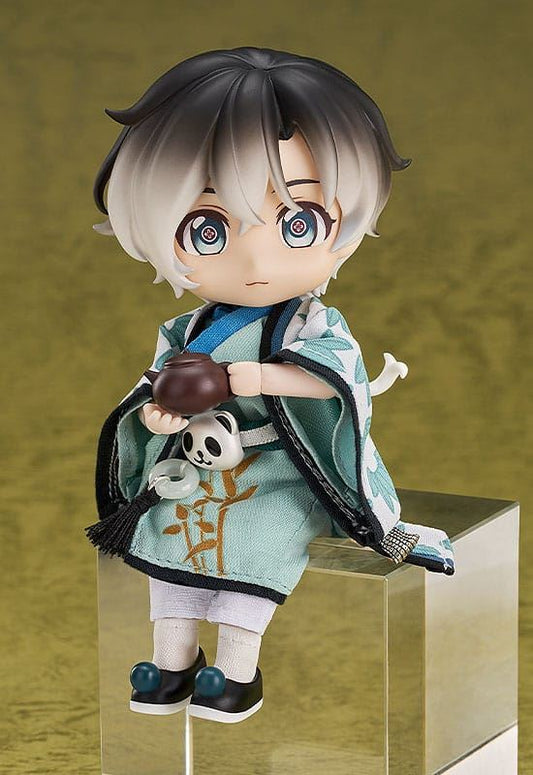 Original Character Nendoroid Figure Chinese-Style Panda Mahjong Laurier 14cm