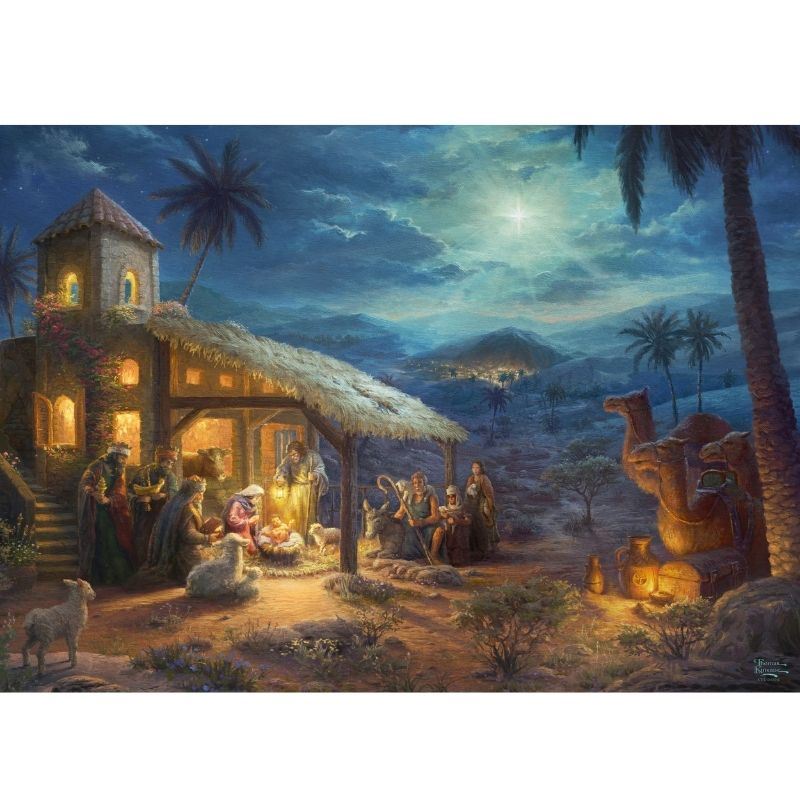 Thomas Kinkade: Spirit The Nativity (1000pc)