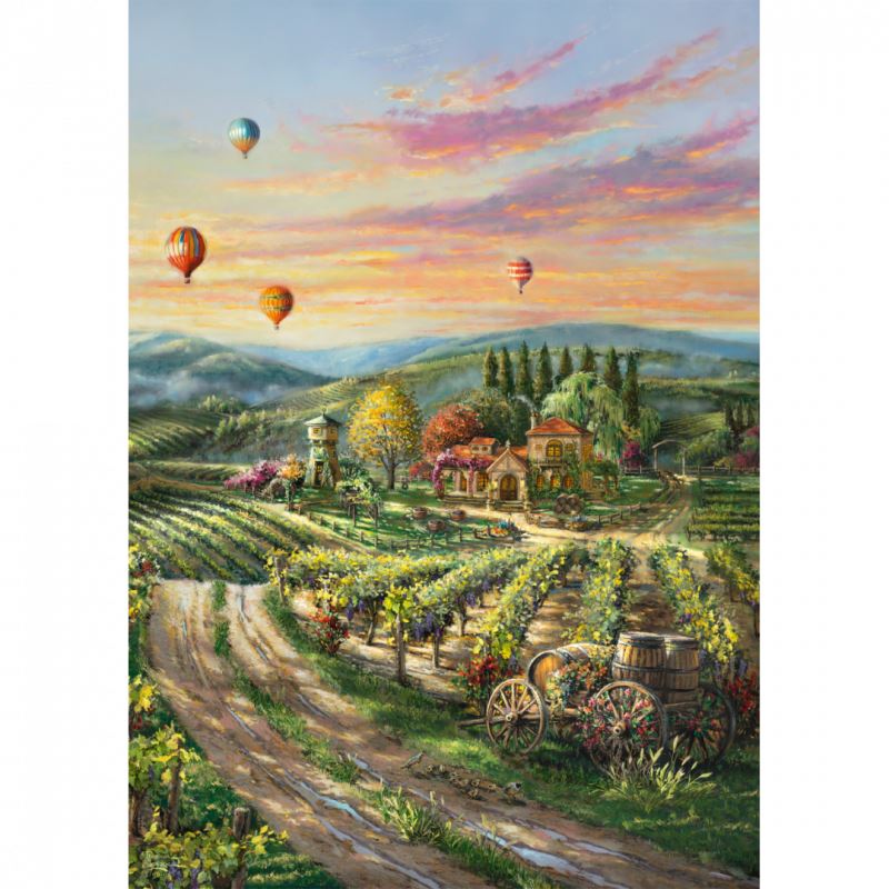 Thomas Kinkade: Peaceful Valley Vineyard (1000pc)