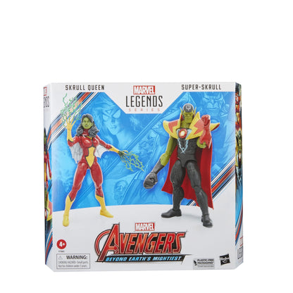 Marvel Legends Avengers Beyond Earth's Mightiest Skrull Queen & Super Skrull