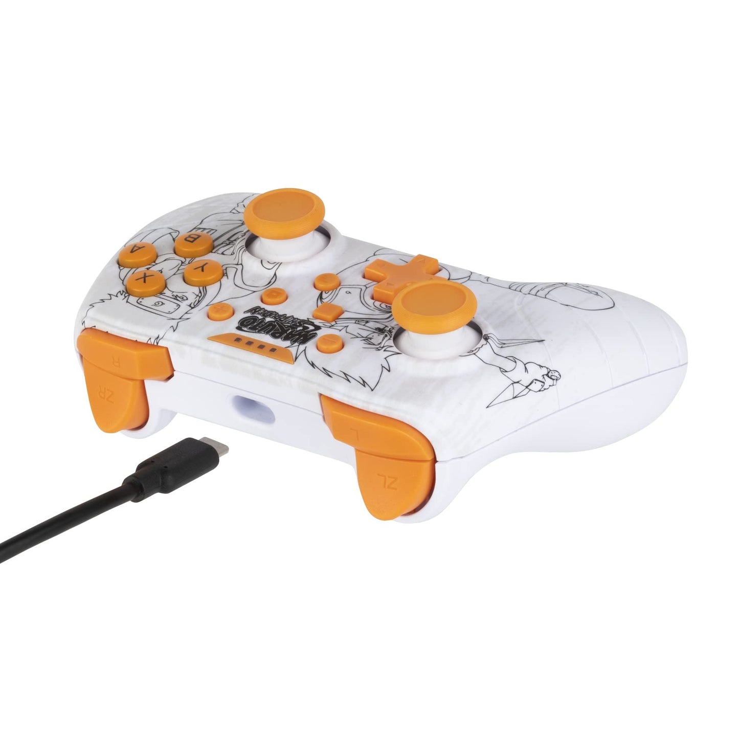 Konix Naruto Switch Wired Controller (White) /Switch