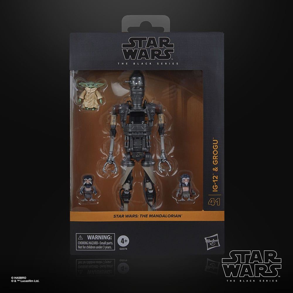 Star Wars - The Black Series - The Mandalorian (IG-12 & Grogu) /Toys