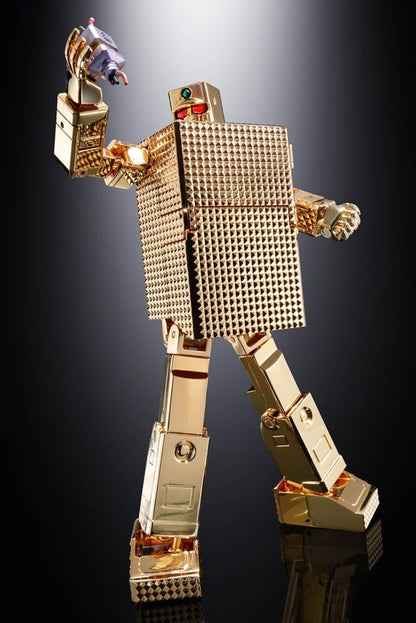 Golden Warrior Gold Lightan Soul of Chogokin Diecast Action Figure GX-32SP Gold