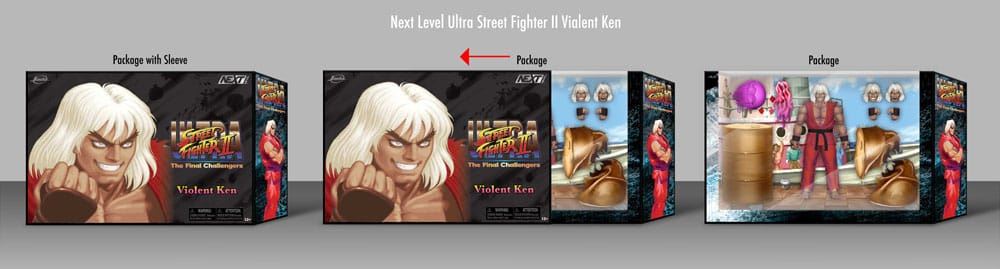Ultra Street Fighter II: The Final Challengers Action Figure 1/12 Violent Ken Ne