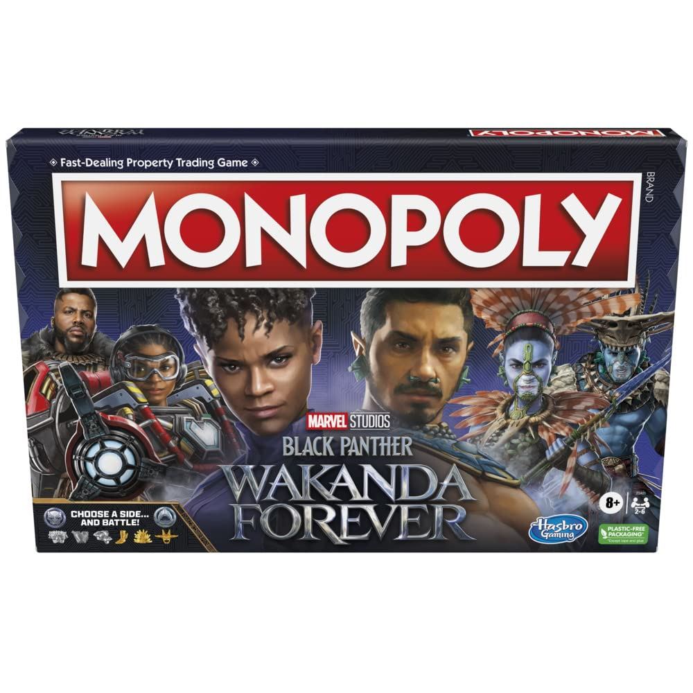 Monopoly - Black Panther Wakanda Forever Edition /Boardgames