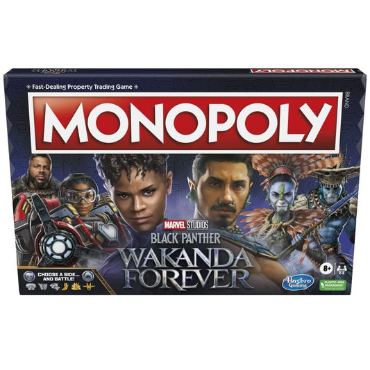 Monopoly - Black Panther Wakanda Forever Edition /Boardgames