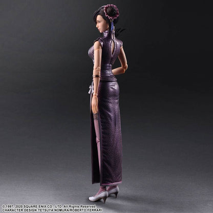 Final Fantasy VII Remake Play Arts Kai Figure Tifa Lockhart Sporty Dress 25cm