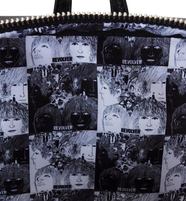 The Beatles by Loungefly Mini Backpack Revolver Album with Record Pouch