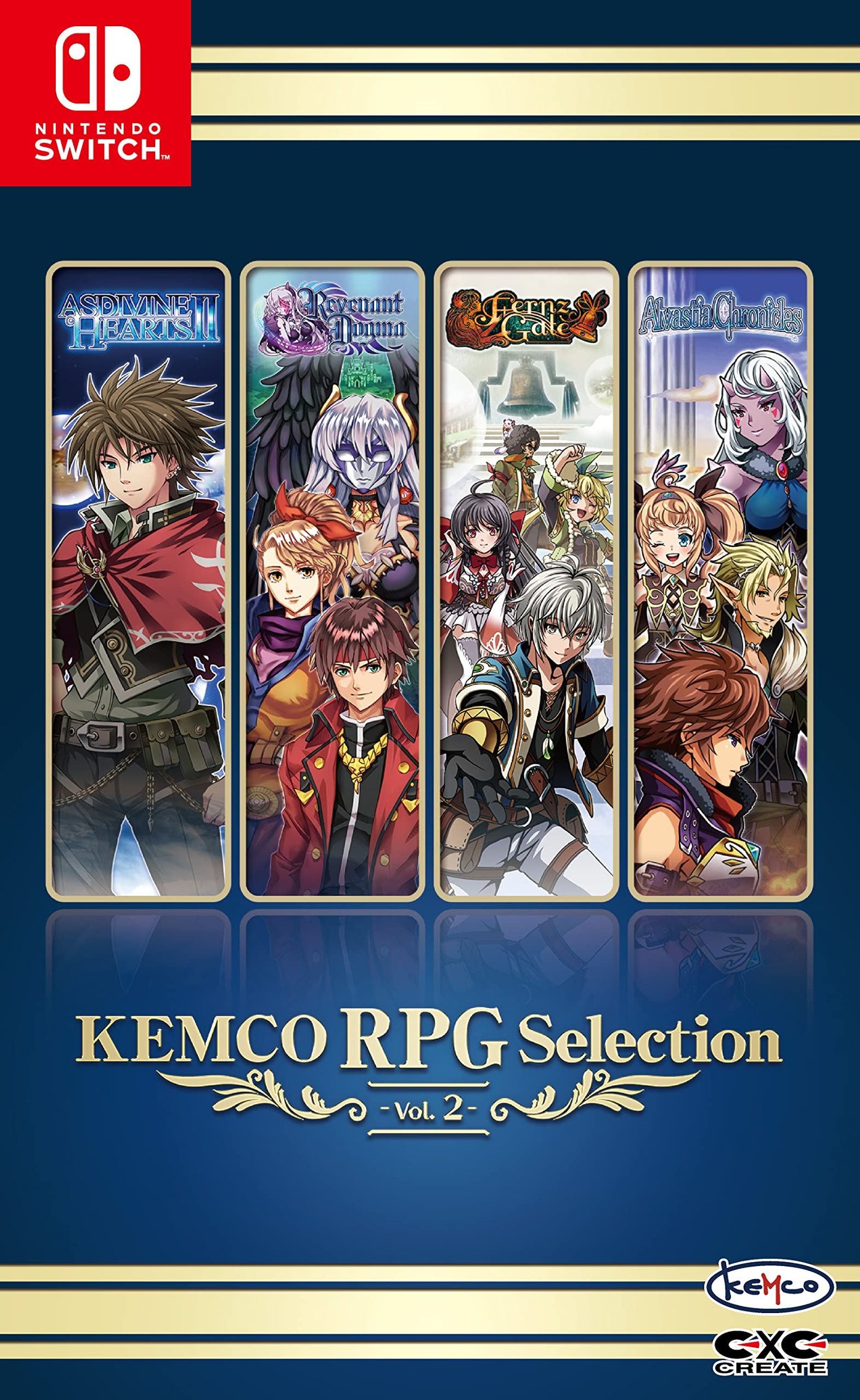 Kemco RPG Selection Vol.2 (# - ASIAN - English in Game) /Switch *New & Sealed*