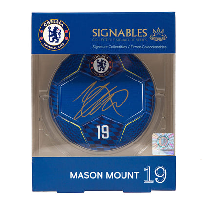 Signables Signature Disk - Chelsea (Mason Mount) /Merch